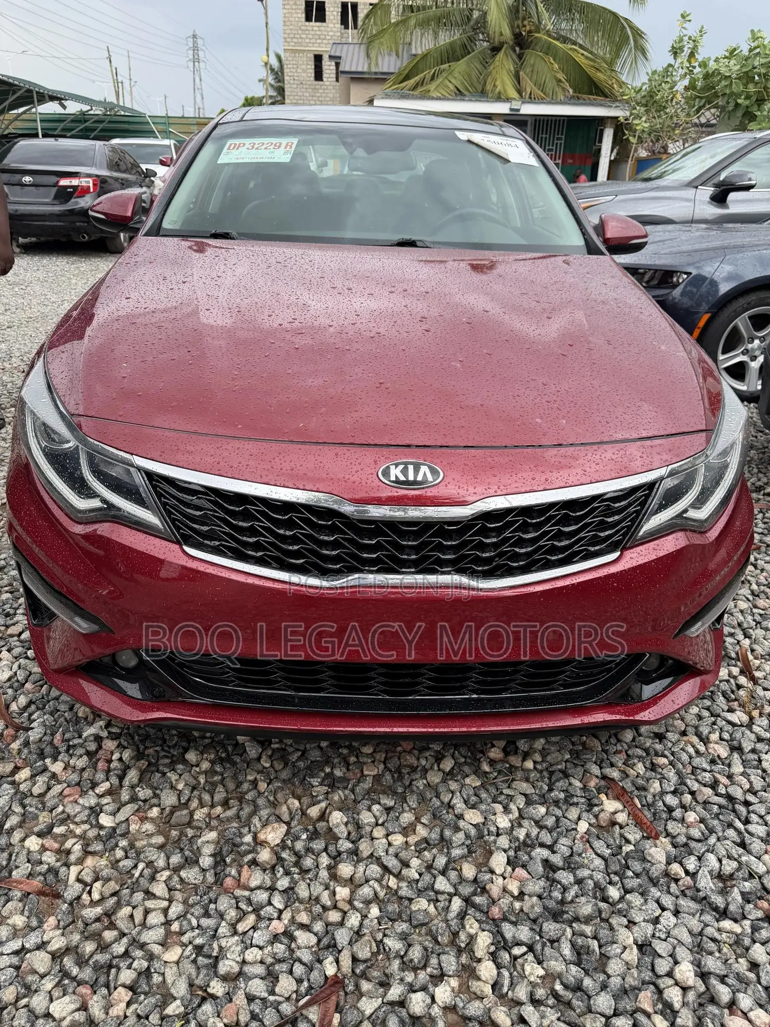 Kia Optima 2019 Red