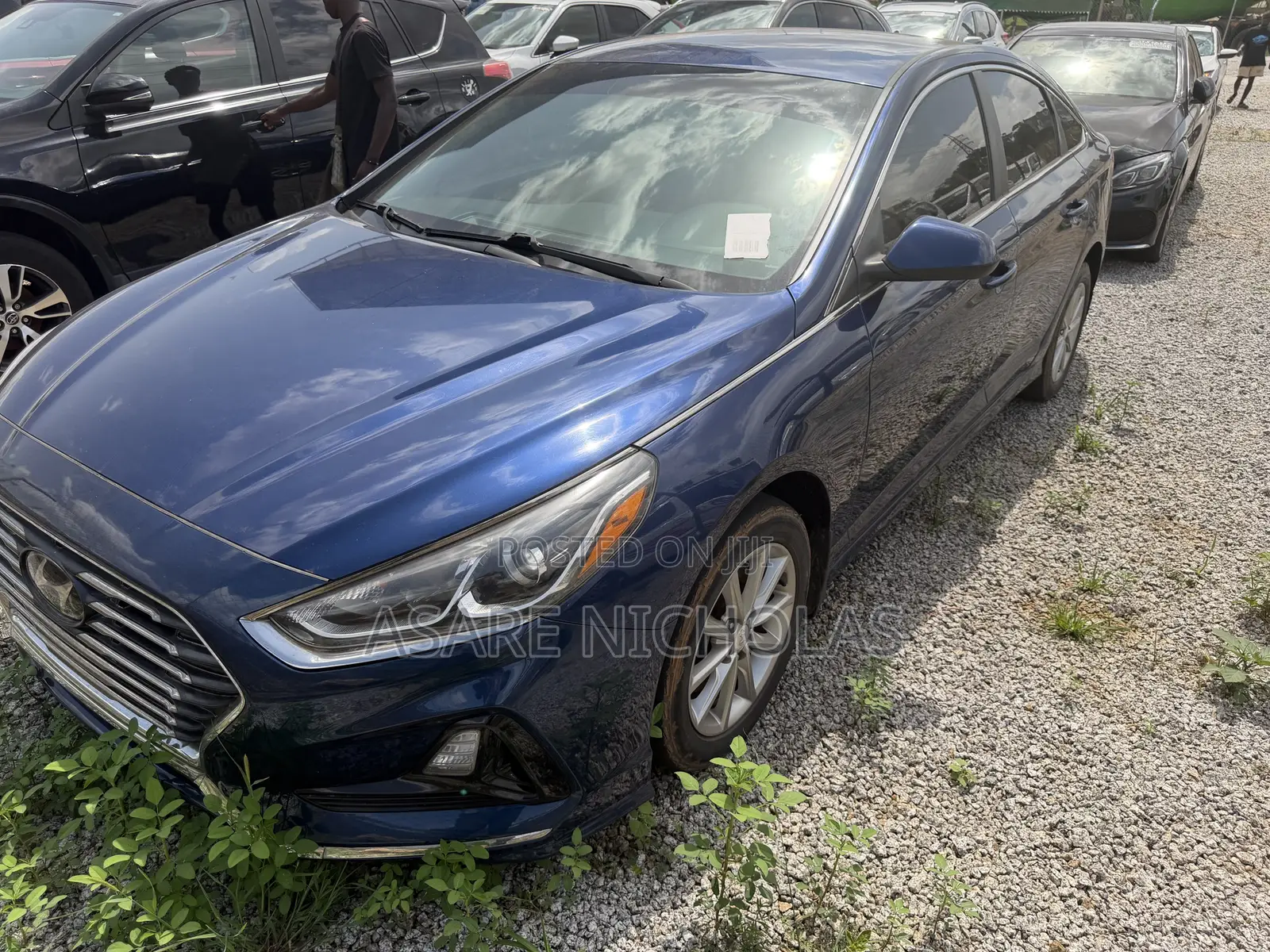 Hyundai Sonata 2018 Blue