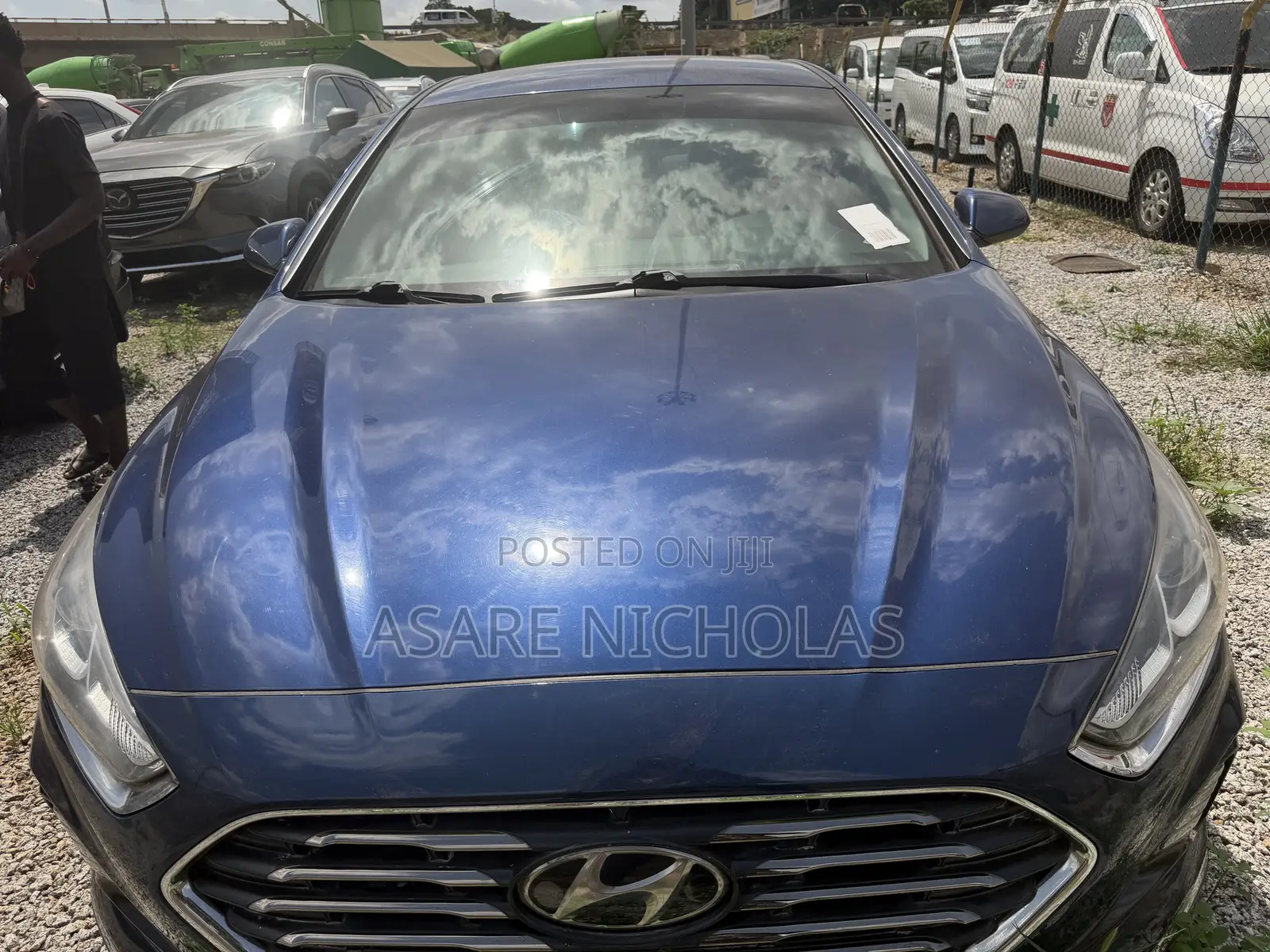 Hyundai Sonata 2018 Blue