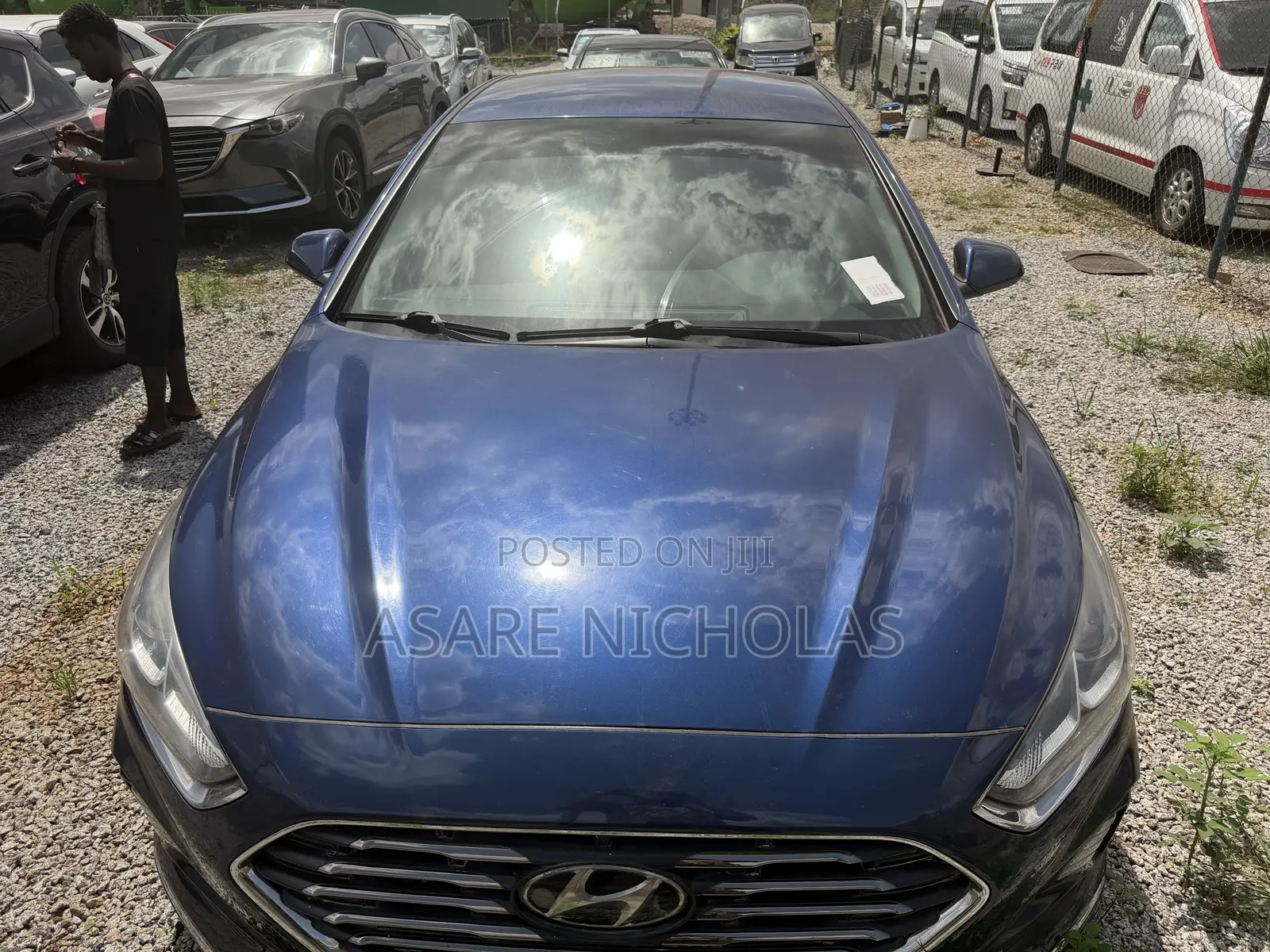 Hyundai Sonata 2018 Blue