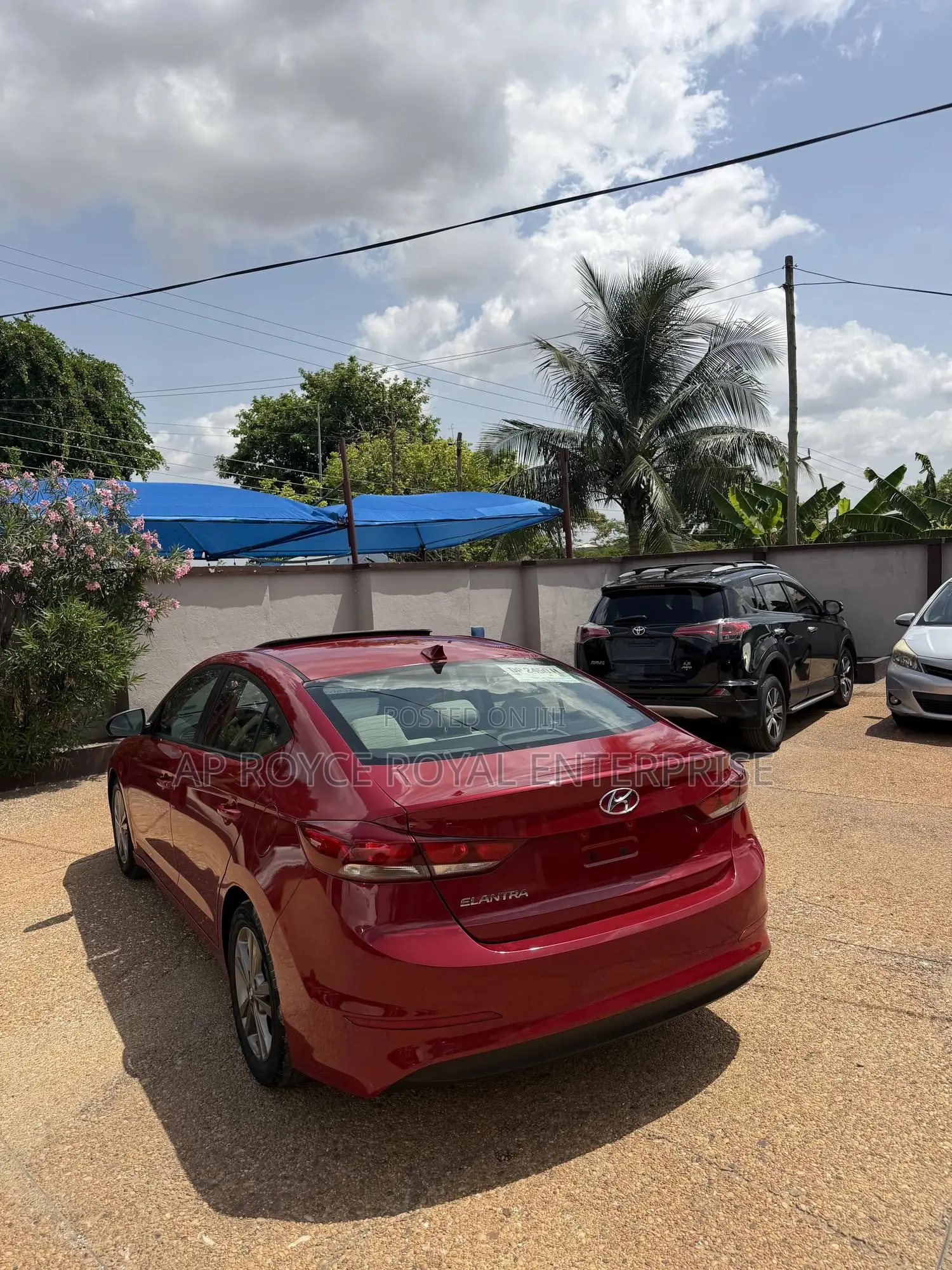 Hyundai Elantra Limited 2018 Red