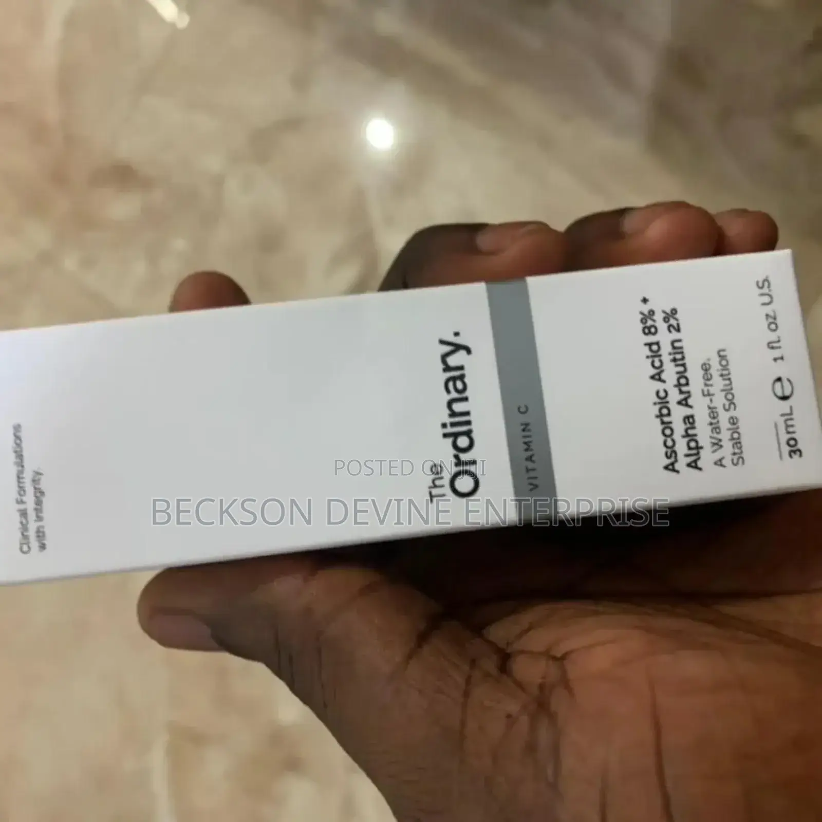 The Ordinary Serums.