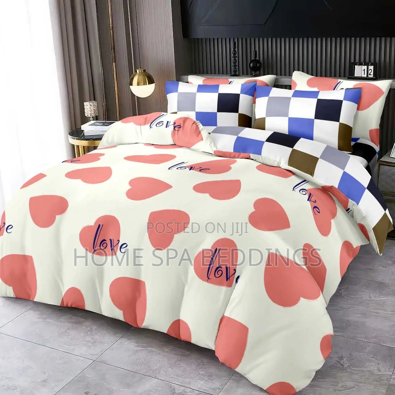 100% Cotton Two Bedsheets With Four Pillowcases