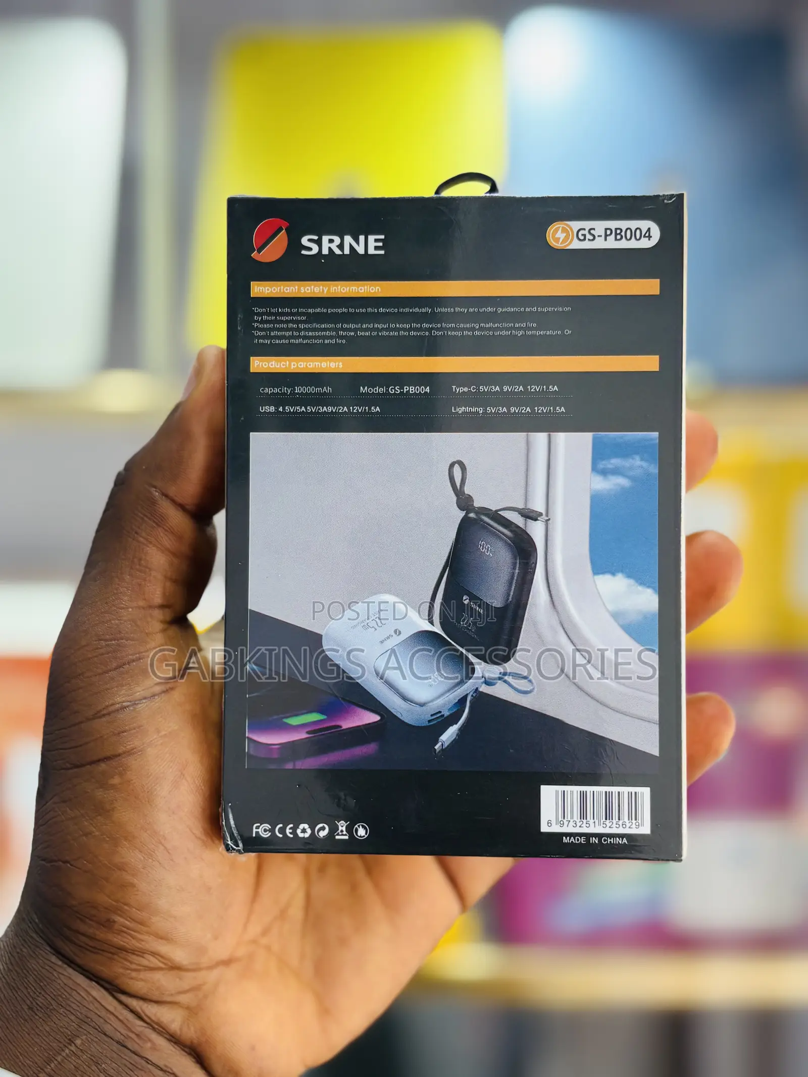 Srne Powerbank 10000 Capacity