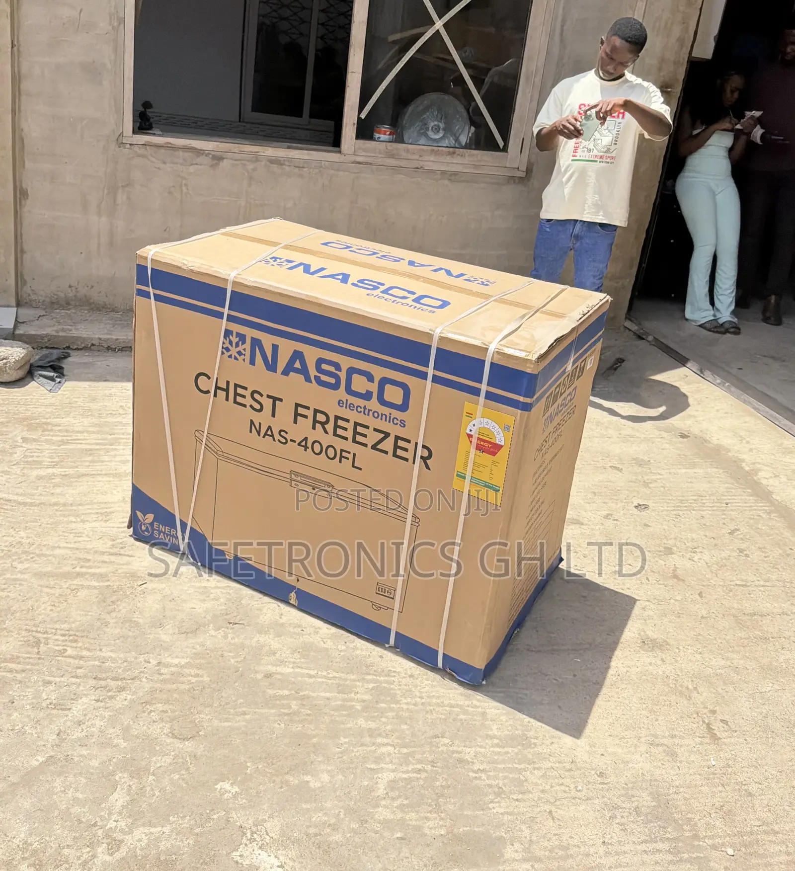Newest Version Nasco 288 LTRS Chest Freezer (Nas-400fl)