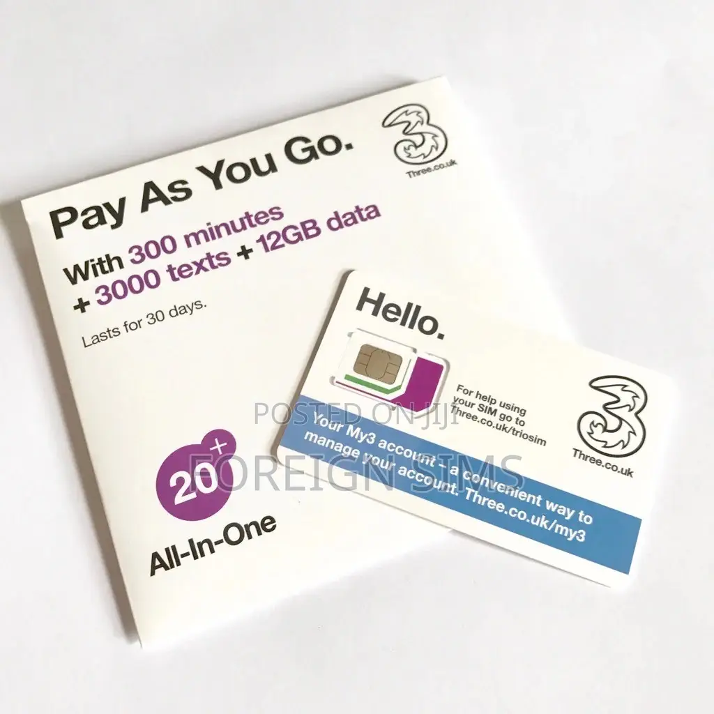 Uk Sim Card Deals In Ghana – Instant Activation Sms Ready