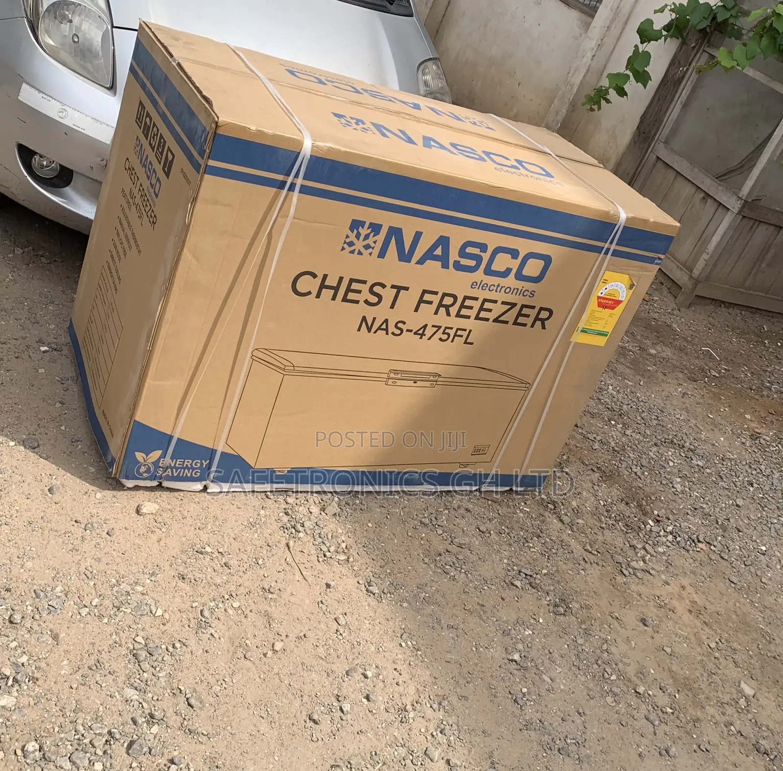 Original Grey Nasco 400 LTRS Chest Freezer – Black (Nas-475fl-B)