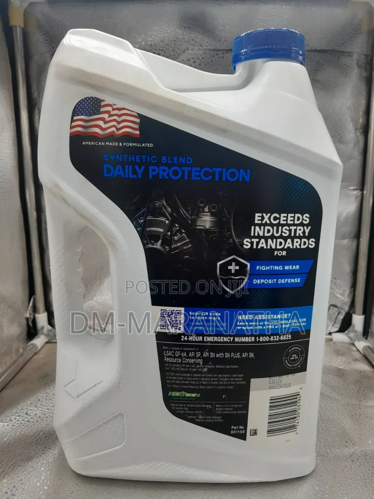 5w20 Valvoline Synthetic Blend