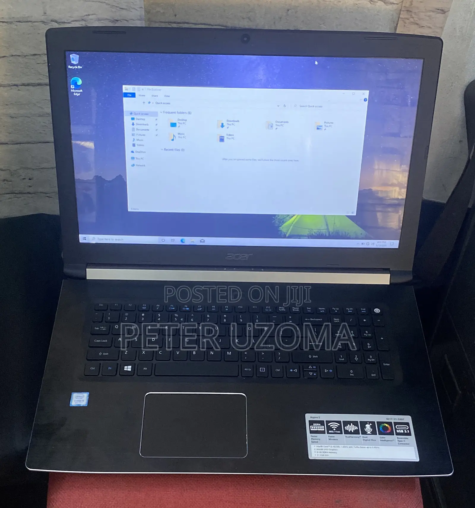 Laptop Acer Aspire 5 1GB Intel Core i5 SSD 256GB
