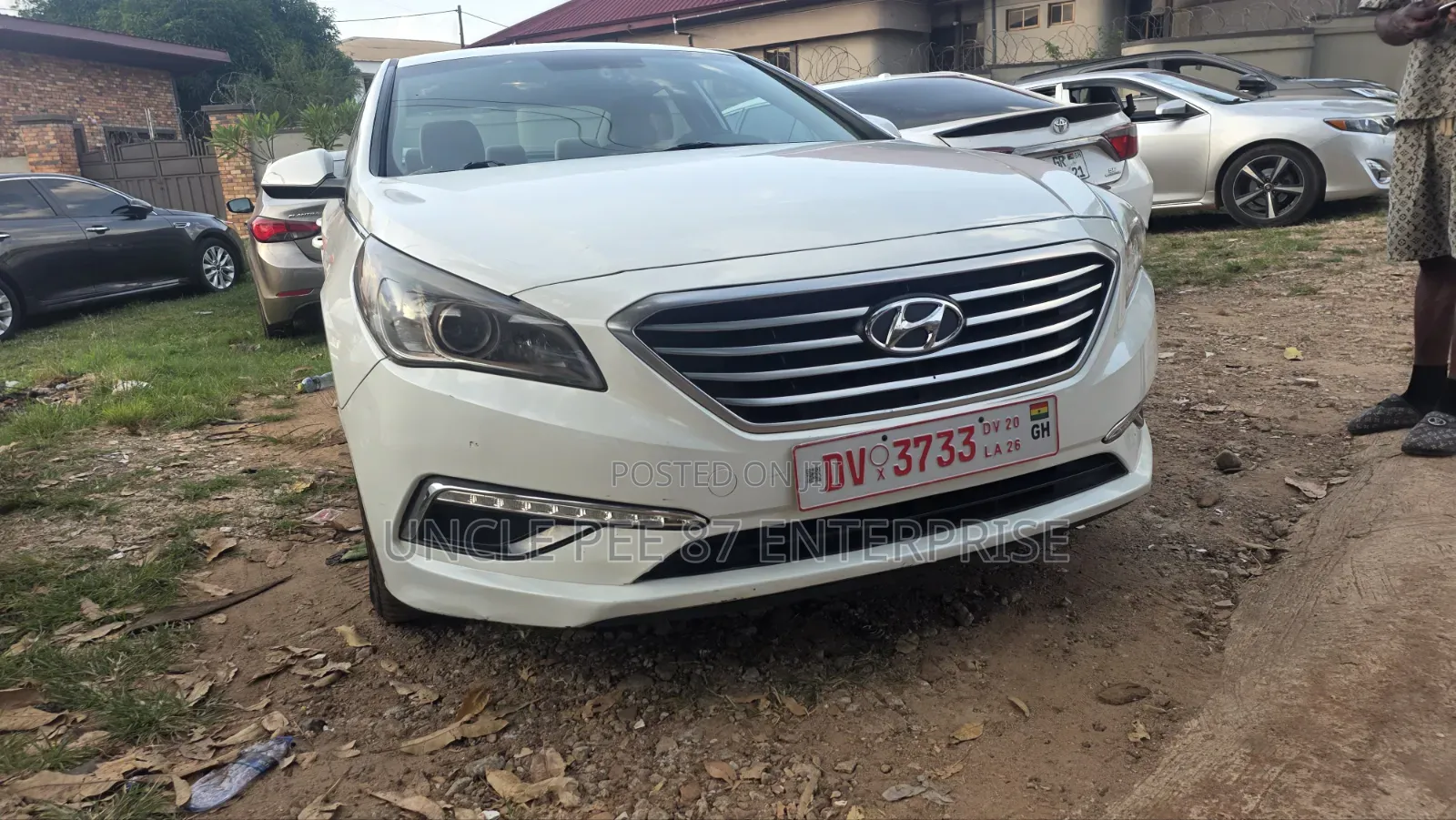 Hyundai Sonata Limited Sedan FWD (2.4L 4cyl 6A) 2016 White