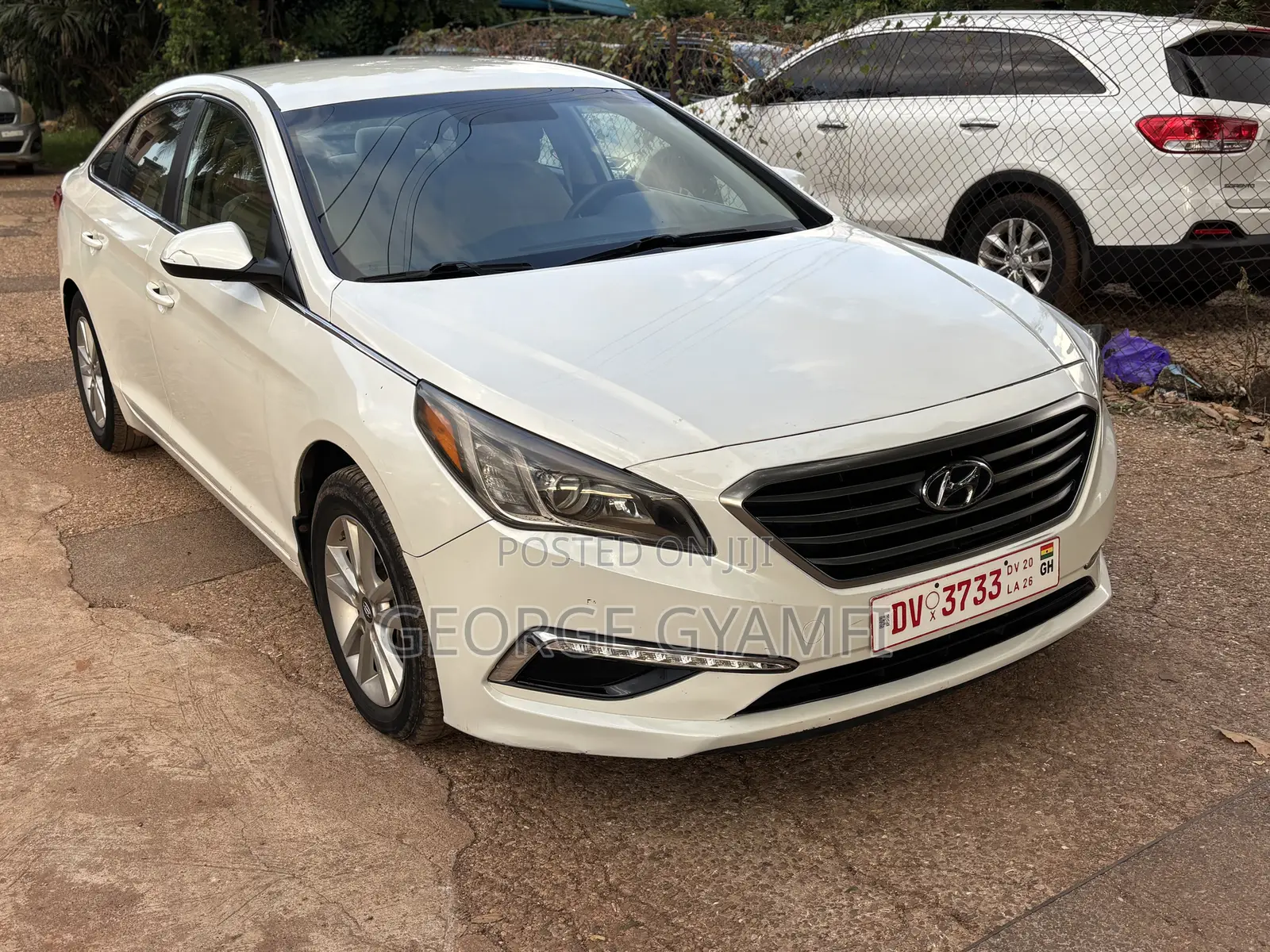 Hyundai Sonata SE 4dr Sedan (2.4L 4cyl 6A) 2015 White
