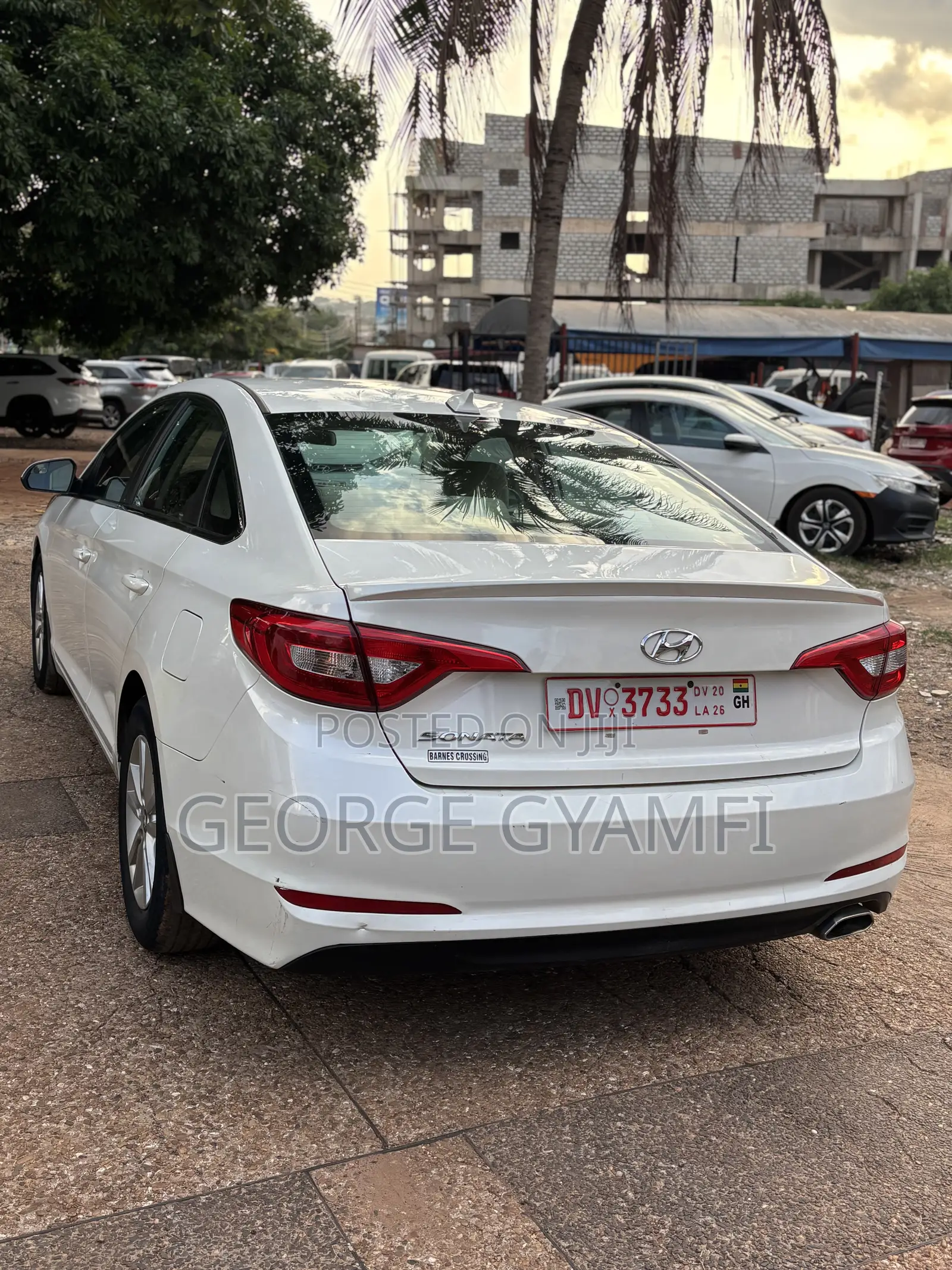 Hyundai Sonata SE 4dr Sedan (2.4L 4cyl 6A) 2015 White