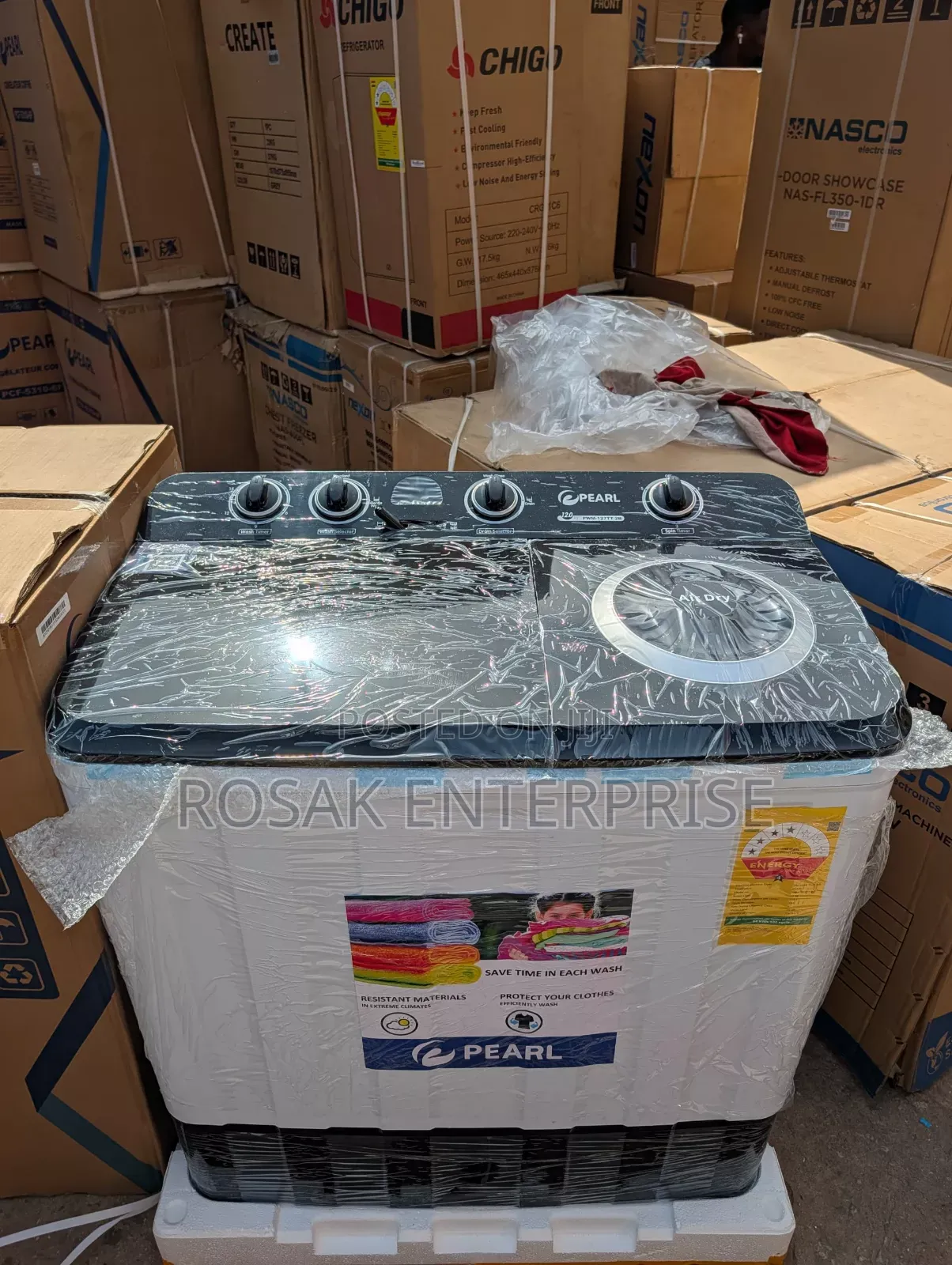 Pearl *12kg* Twin Tub Washing Machine