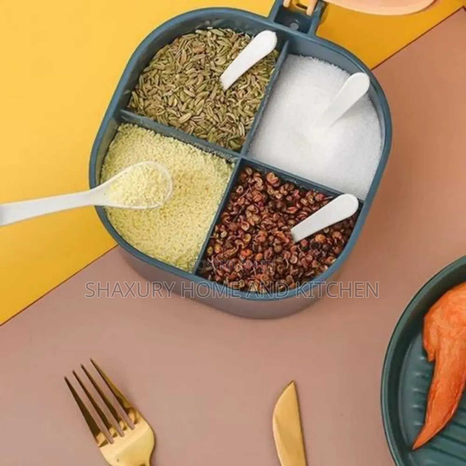 4-in-1 Plastic Spice Bowl