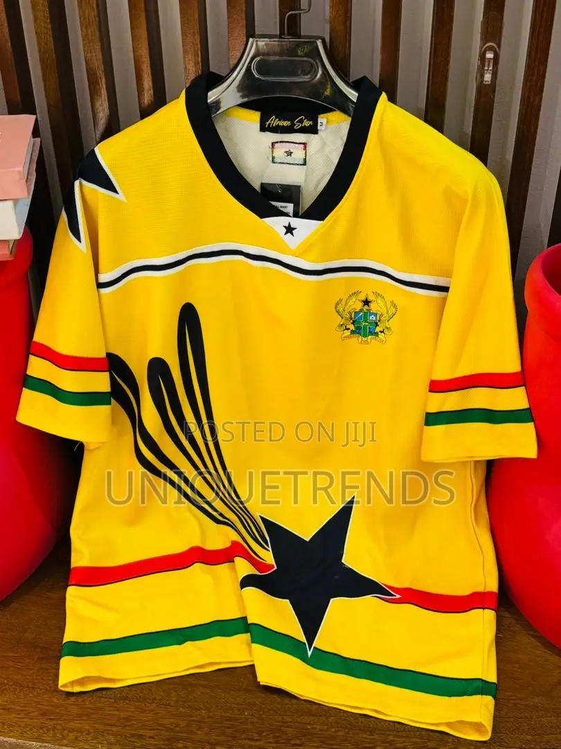 Ghana Black Stars Special Fan Jerseys (Yellow)
