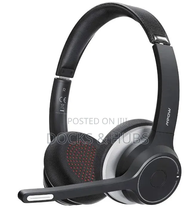 Mpow Hc5 V5.0 Bluetooth Headset With Dual Mic