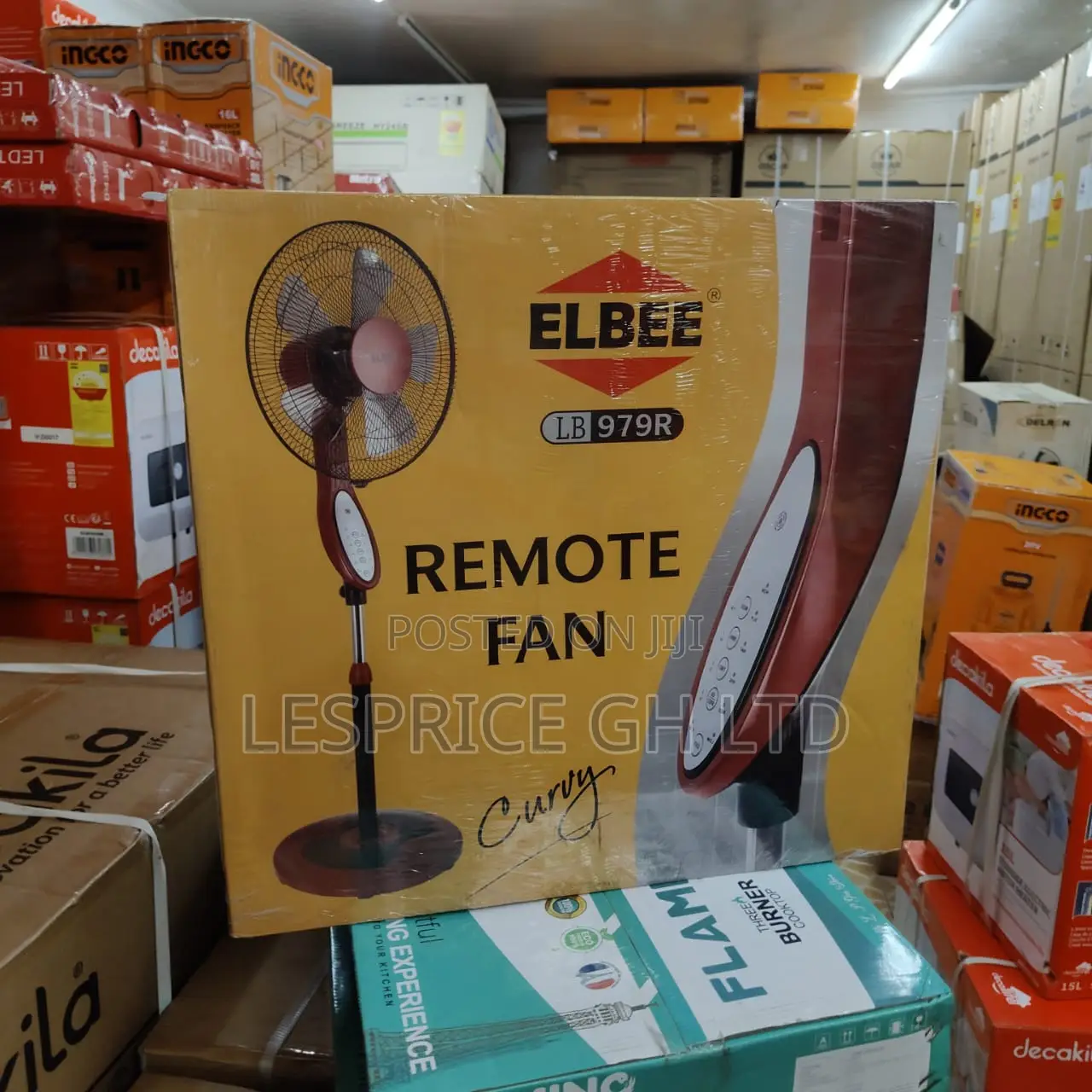 Tuesday Special Promo on Our Amazing Remote Controlled Elbee Fan