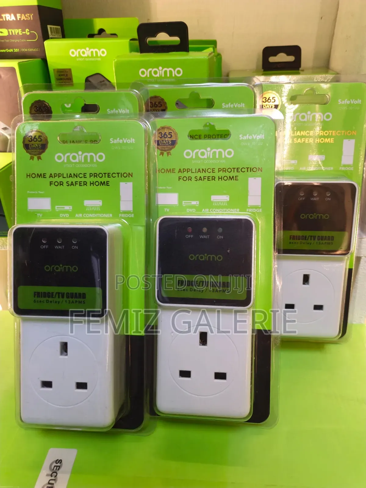 Oraimo Safevolt Smart Safe Extension