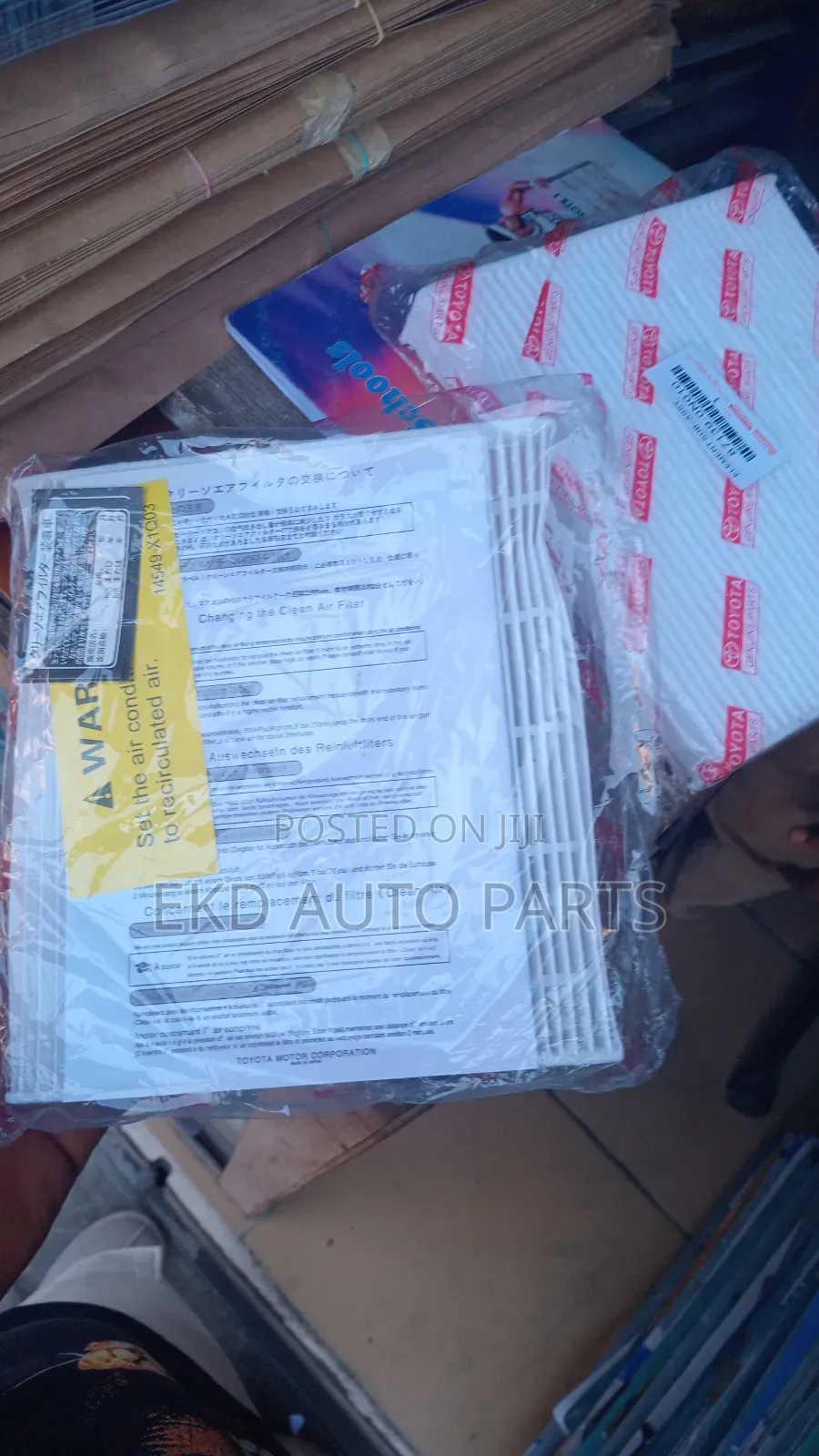 Toyota Corolla Ac Filter 2003 - 2008