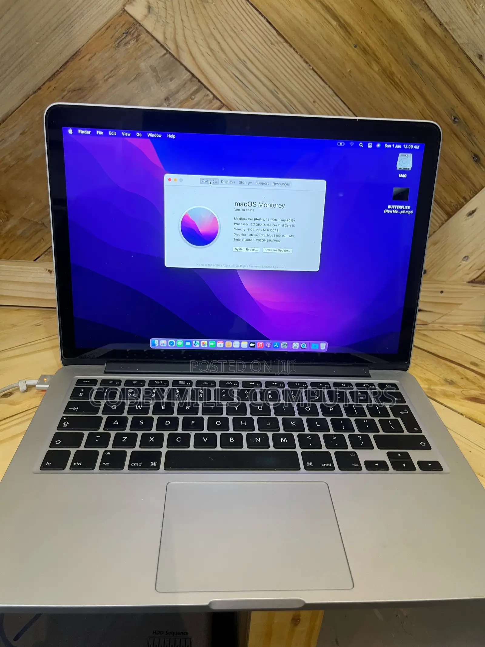 Laptop Apple MacBook Pro 2015 8GB Intel Core i5 SSD 1T