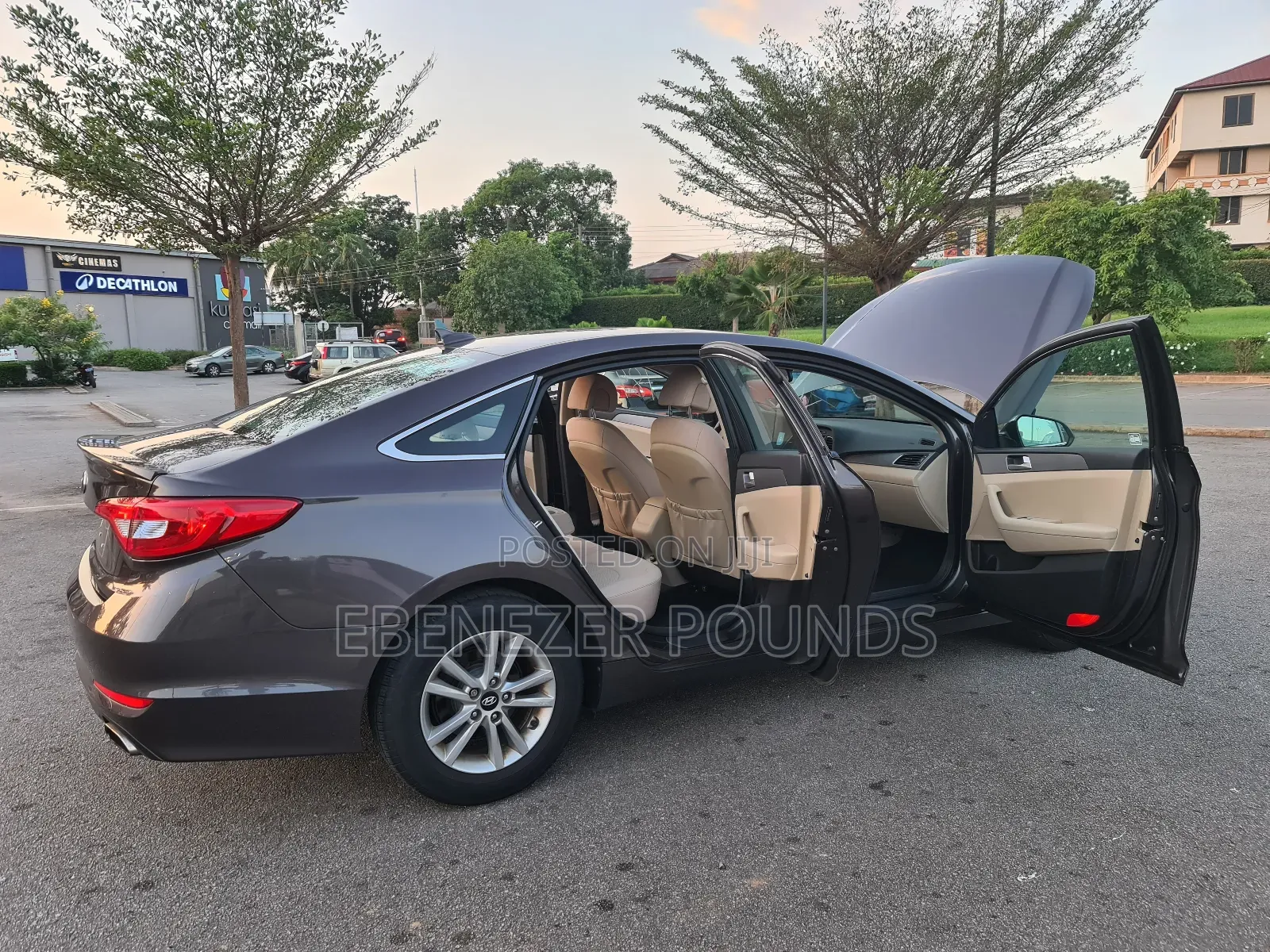 Hyundai Sonata Limited Sedan FWD (2.4L 4cyl 6A) 2017 Brown