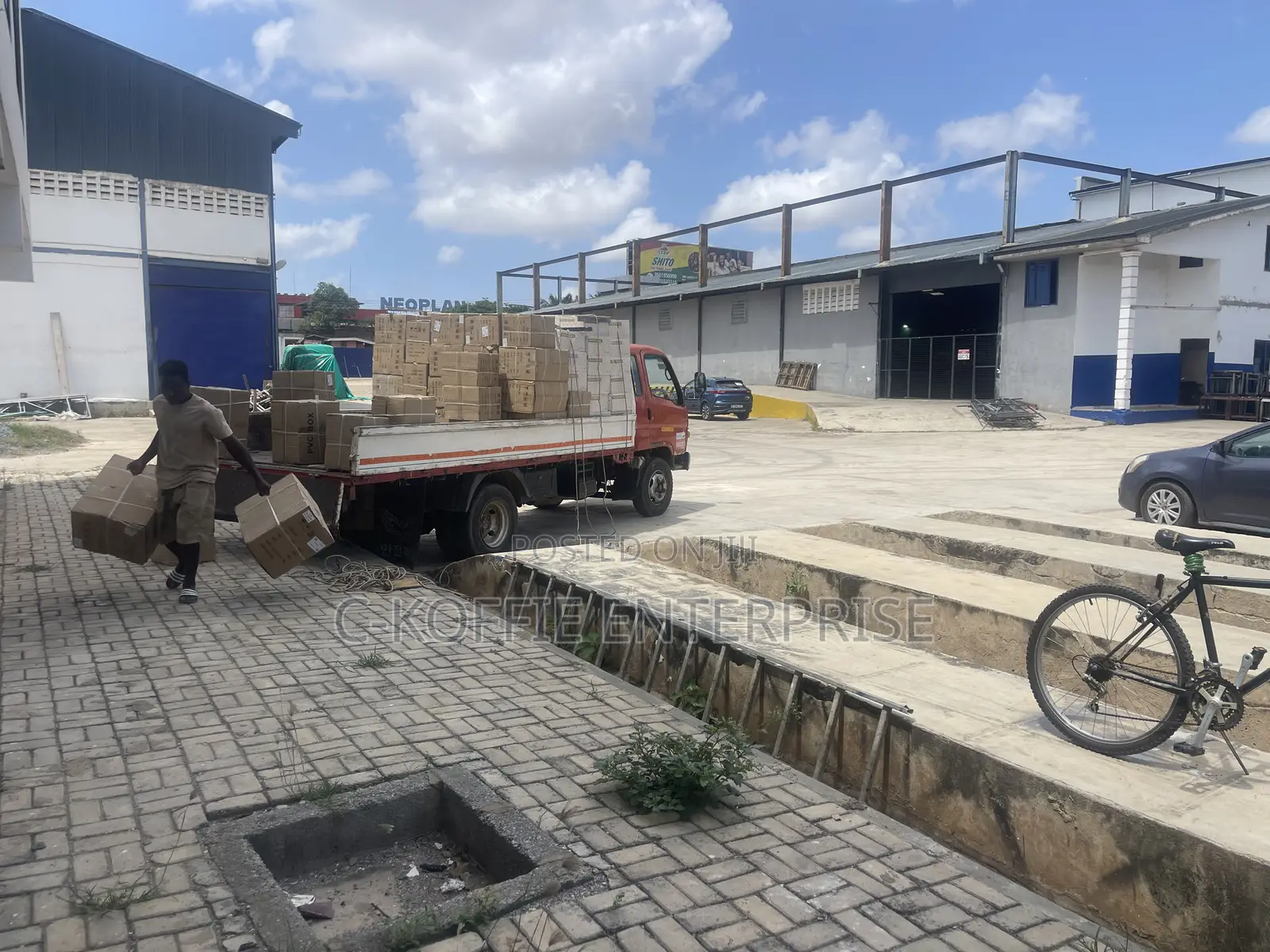 3,000 SQM Warehouse + Showrooms, Offices and Apartments at Achimota