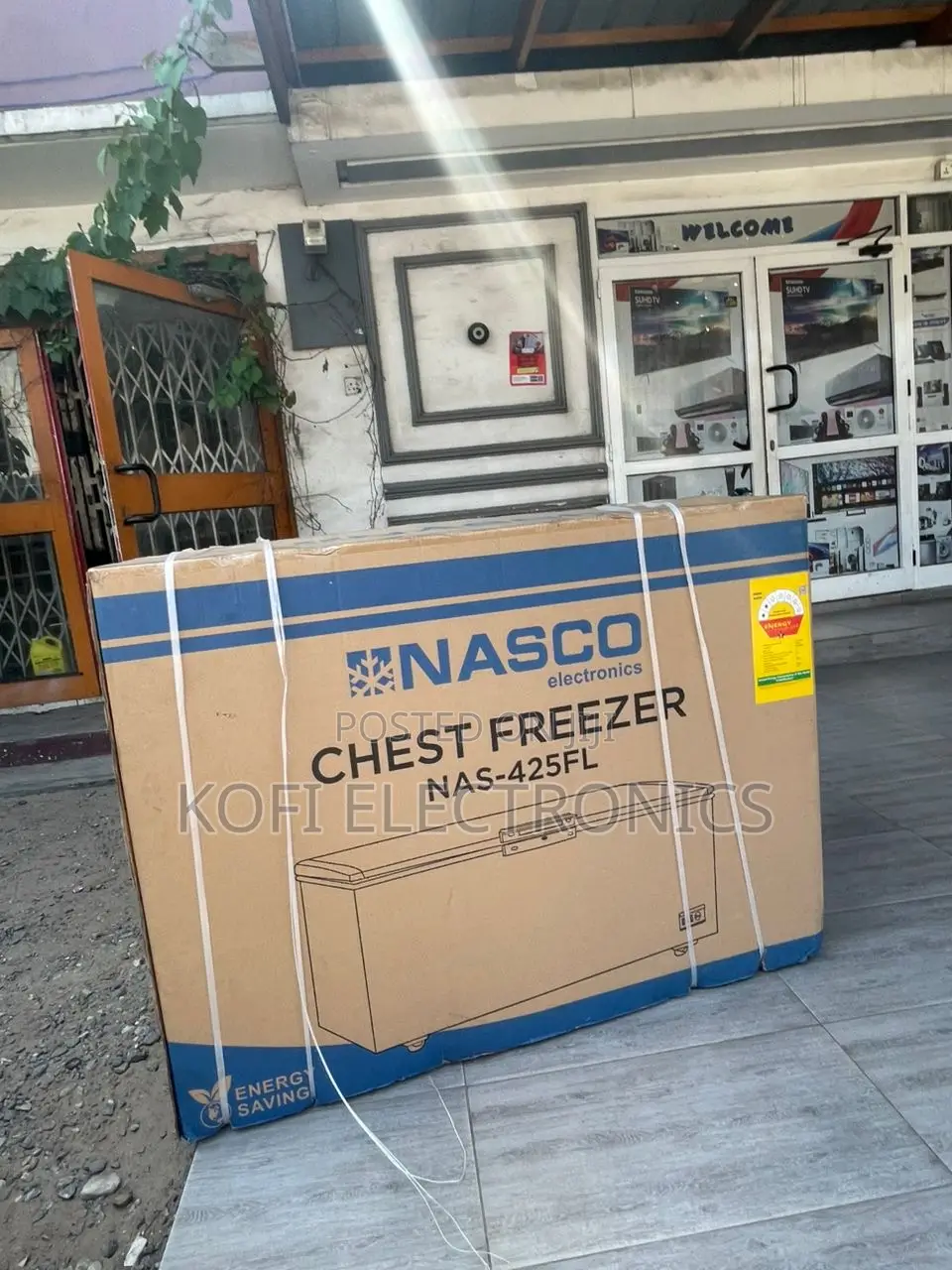 Nasco 316l Modern Chest Freezer Large Capacity Design