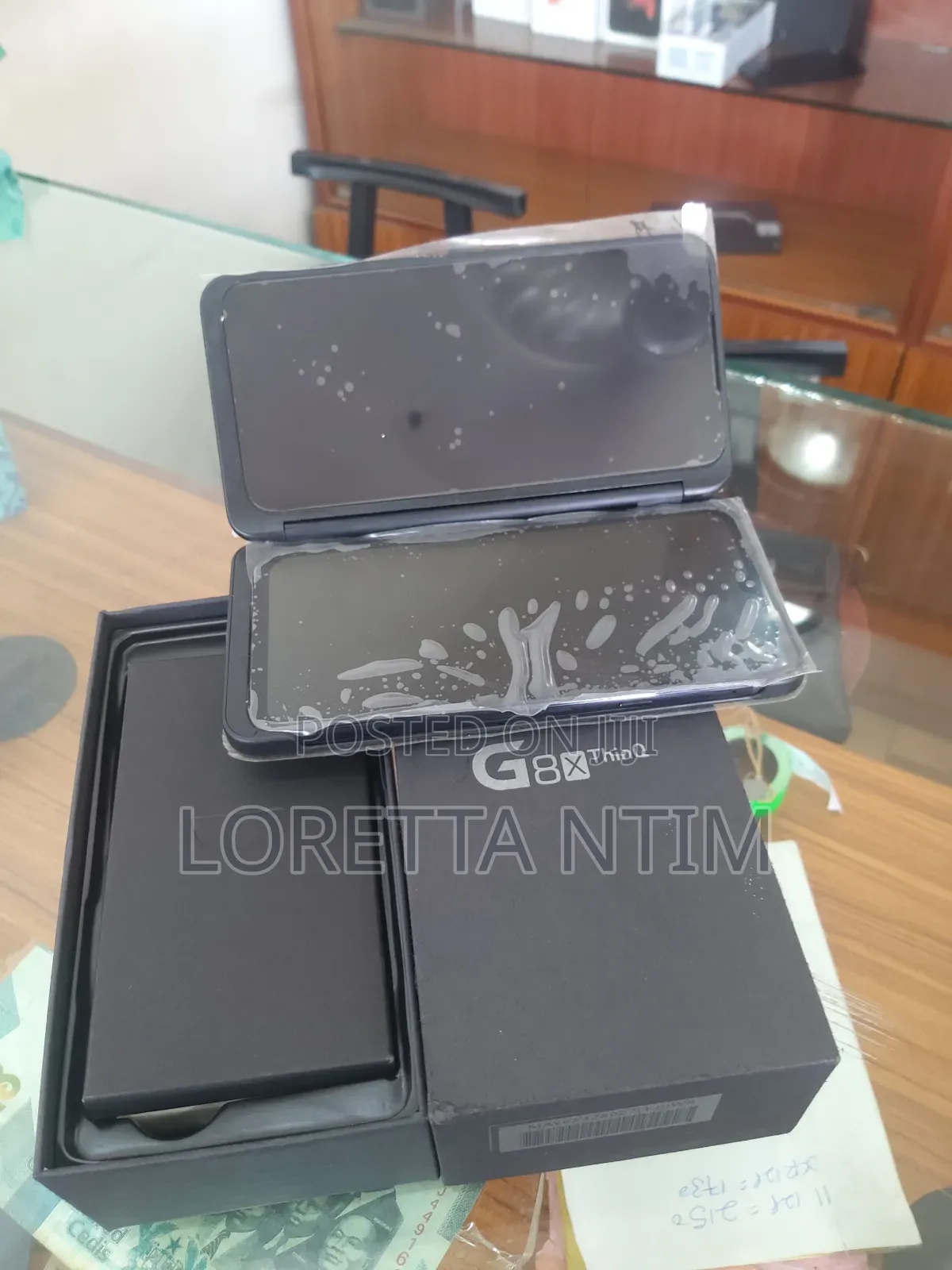 New LG G8X Thinq 128 GB Black