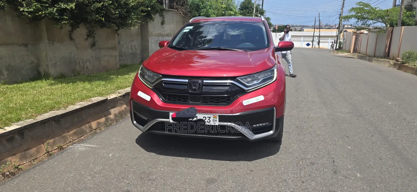 Honda CR-V Touring 2021 Burgundy