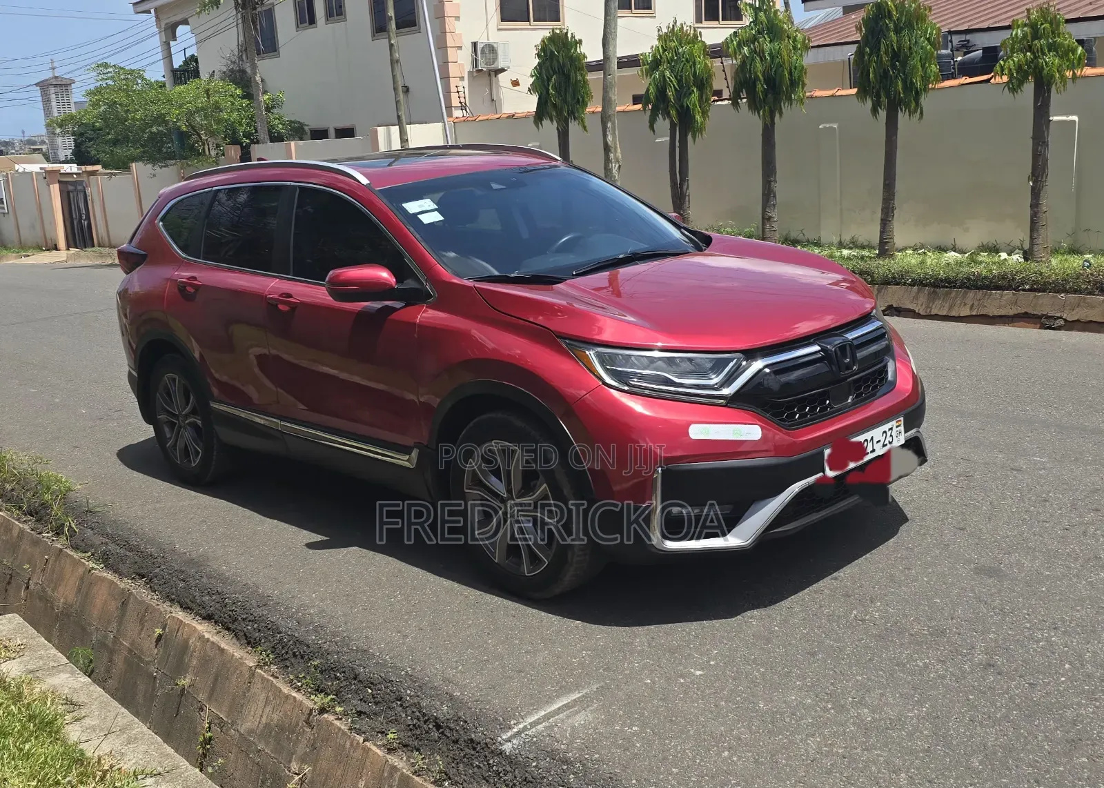 Honda CR-V Touring 2021 Burgundy