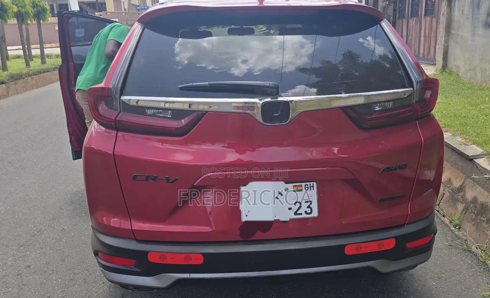 Honda CR-V Touring 2021 Burgundy