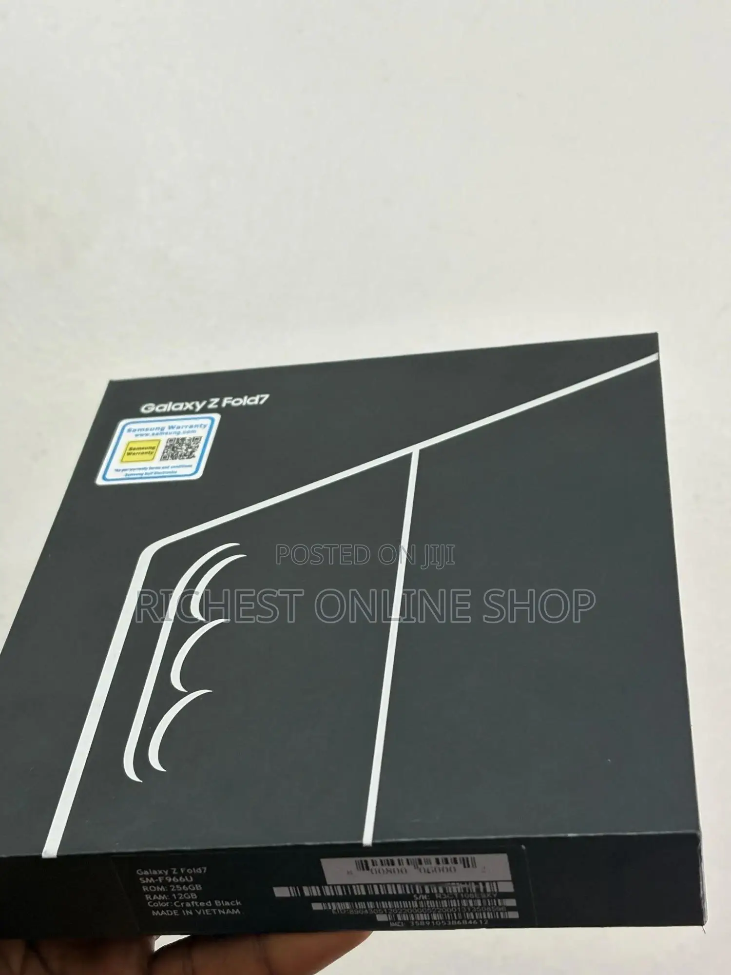 New Samsung Galaxy Z Fold7 256 GB Silver