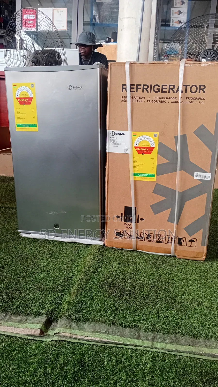Sigma 90l Compact Refrigerator – Stylish Efficient 90l