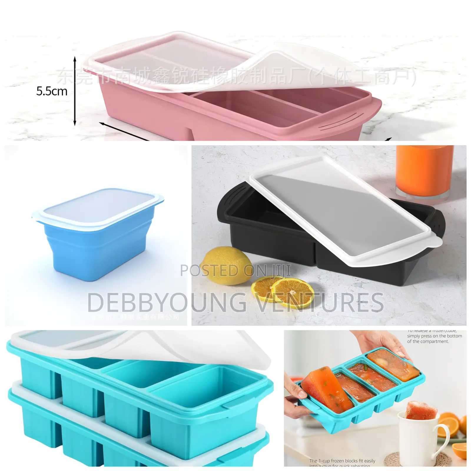 Silicone Bowls And Containers