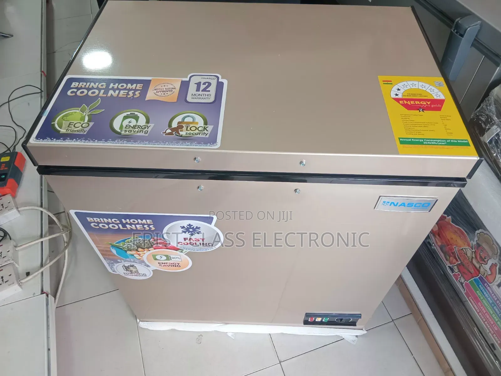 Freezer That Protects Freshness Daily. Nasco 200l Stores Success.