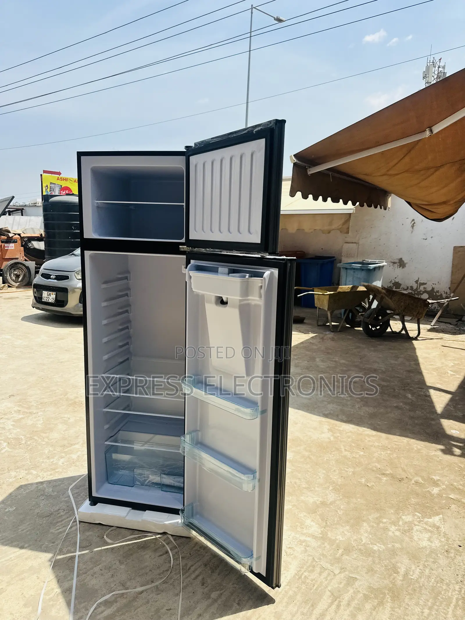 Energy Efficiency Double Door Fridge Nasco Nasfl-320fld