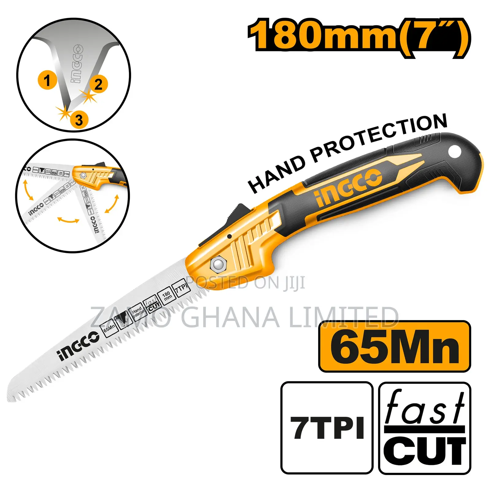 Folding Saw 7" - Hfsw18028c