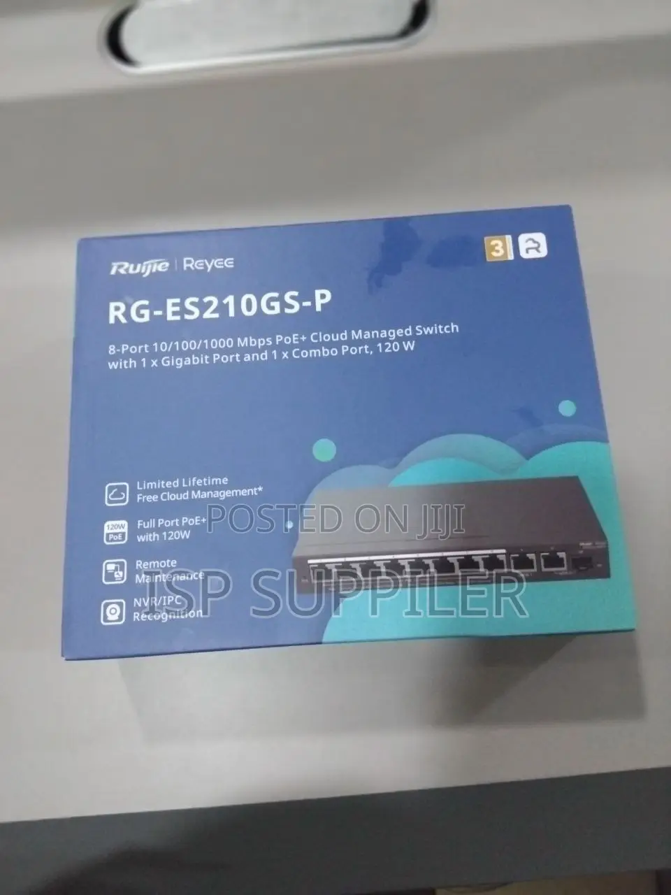 Ruijie Reyee Rg-Es210gs-P 10-Port Gigabit Poe Switch