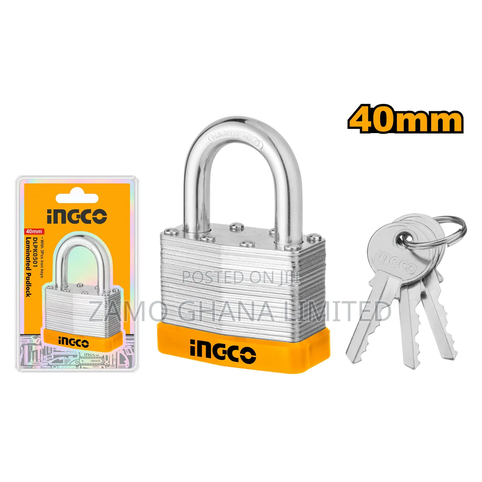 Laminated Padlock 40mm - Dlpk0401