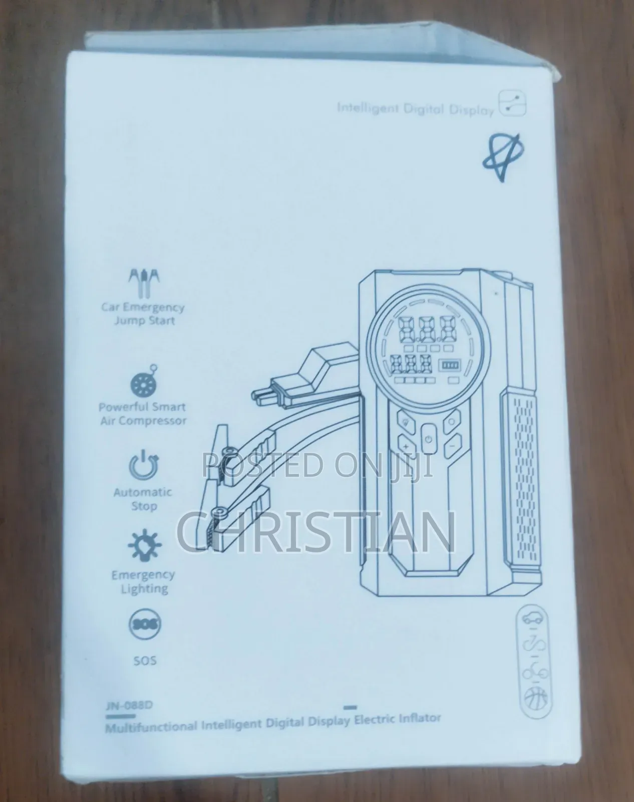 Heavy Duty All In One Jump Starter And Air Inflator