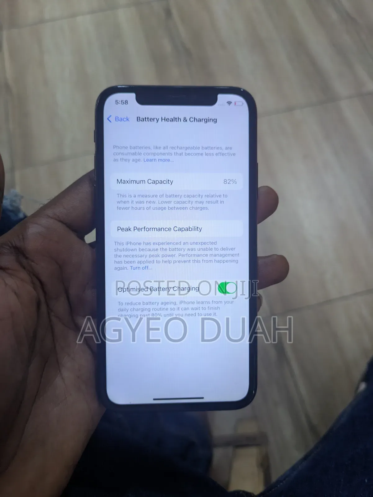 Apple iPhone X 64 GB Black