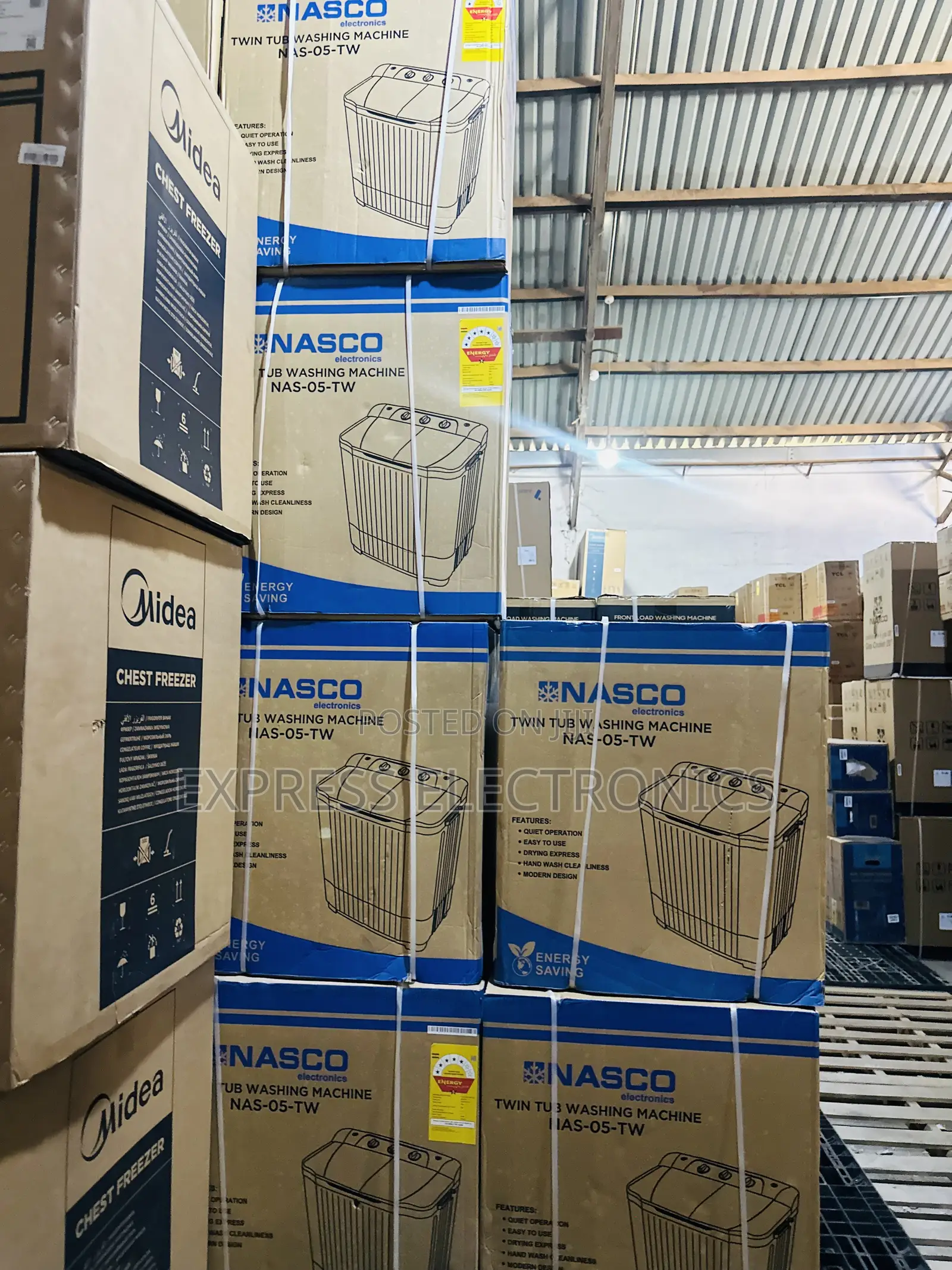 Place Your Order Now for Nasco 5kg Topload Twintub