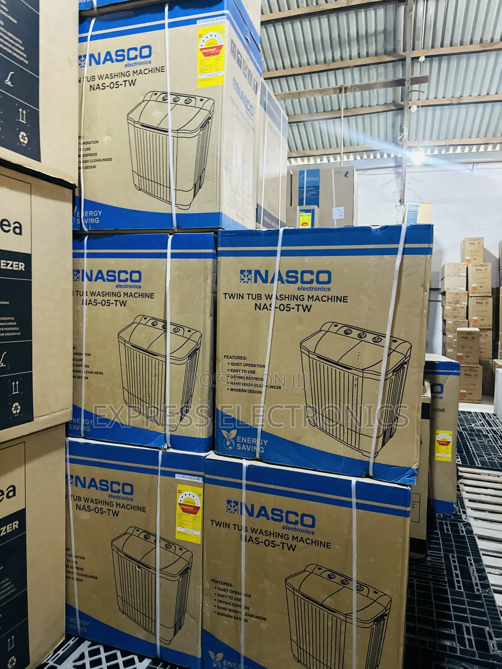 Available Now at Store Nasco 5kg Topload Twintub