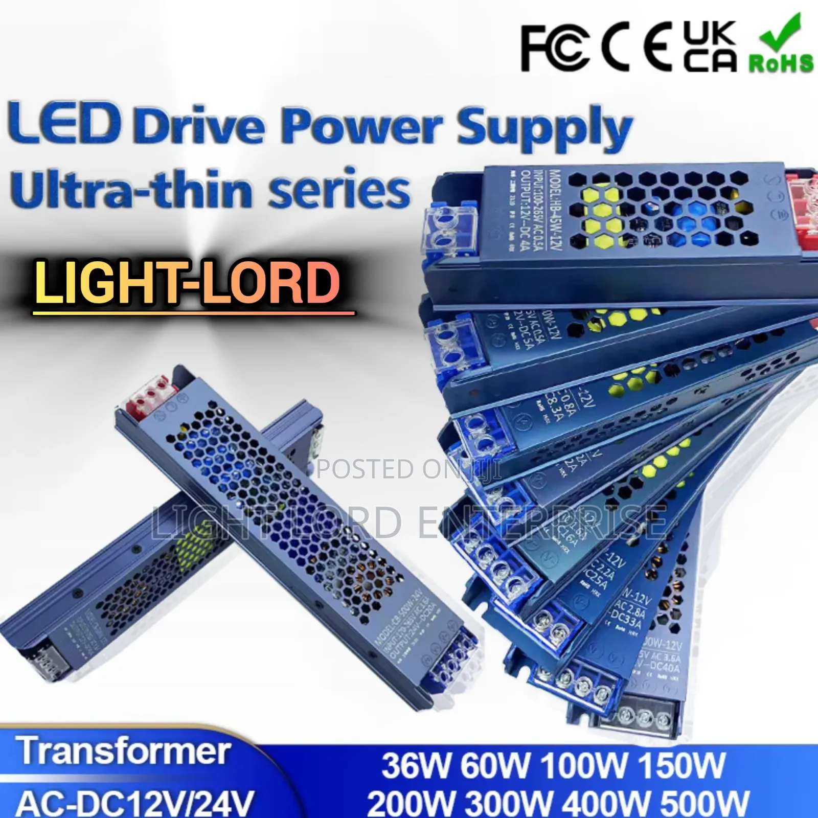 Thin Series Power Supply 24v 400w