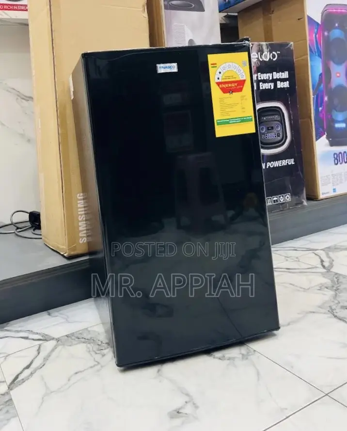 Latest and Affordable Nasco 1 Door Table Top Fridge(Nasf1-110fl)Black