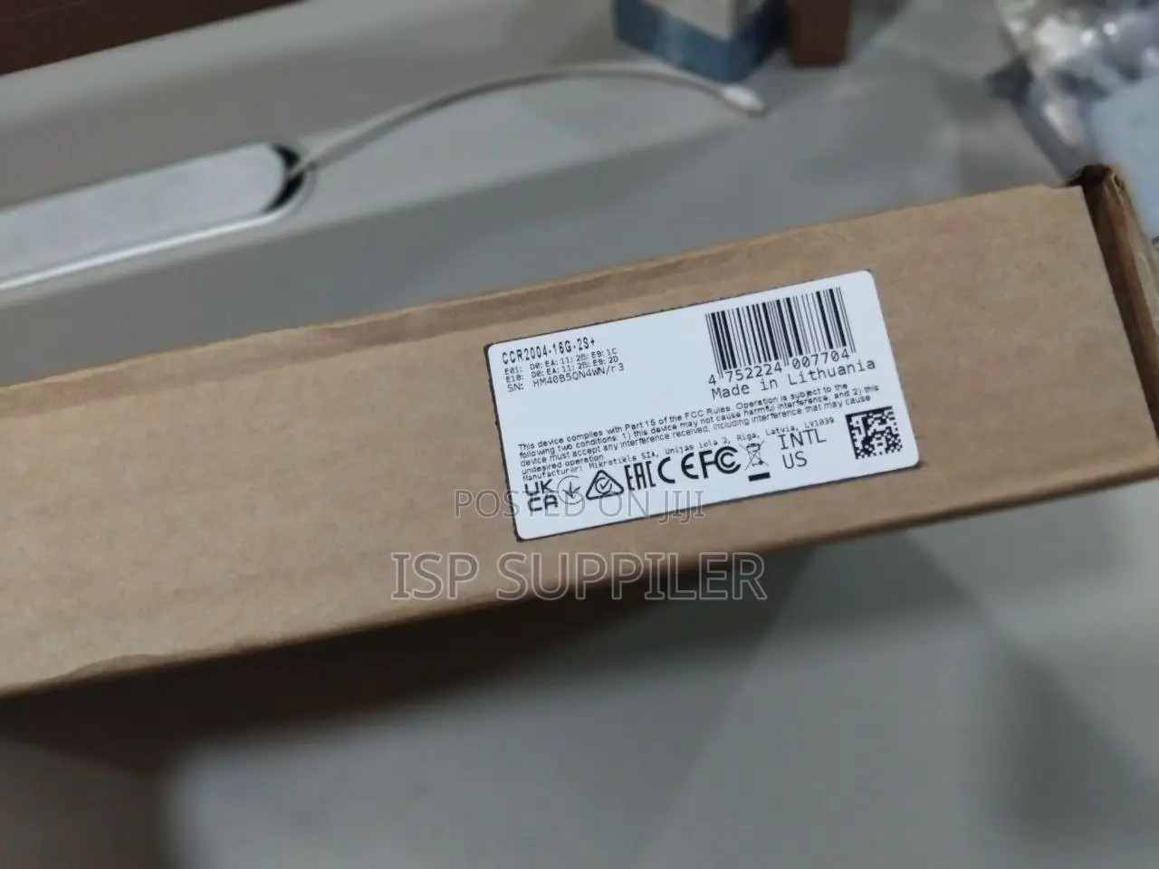 Mikrotik Ccr2004-16g-2s+ 16-Port Gigabit Router With 2x 10g Sfp+