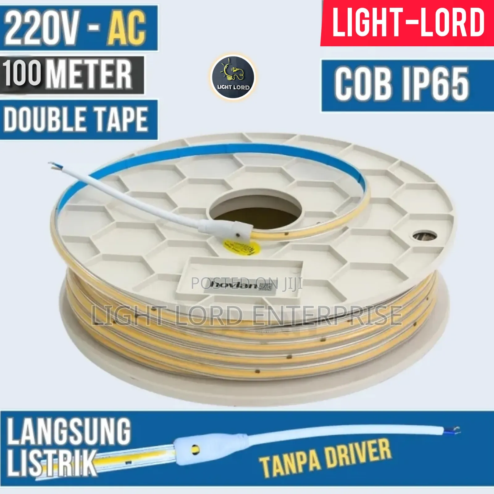 100meter Roll Cob Dire Warm Color