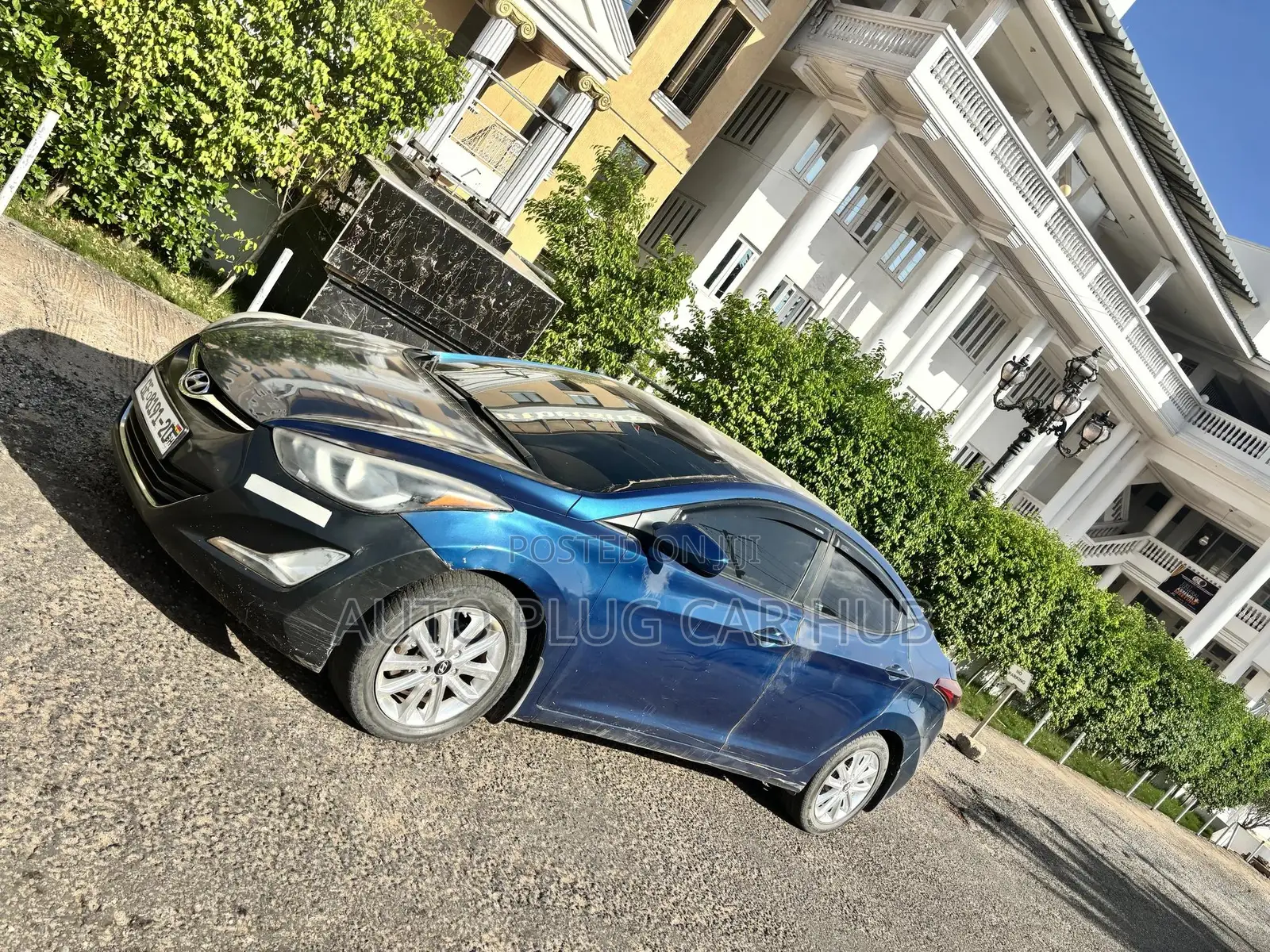 Hyundai Elantra 2015 Blue