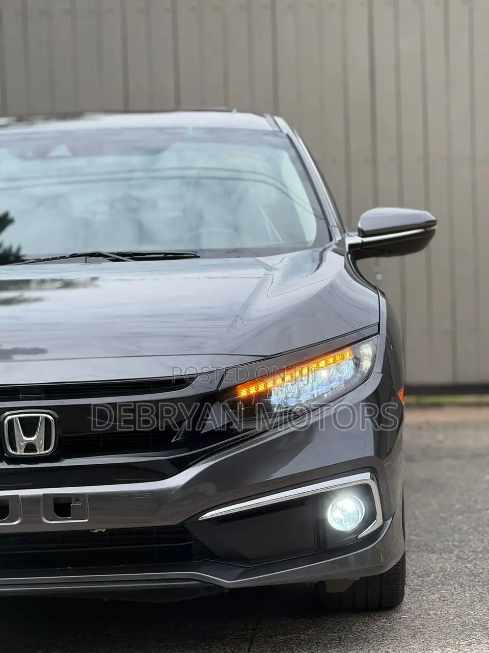 Honda Civic Touring 2021 Gray