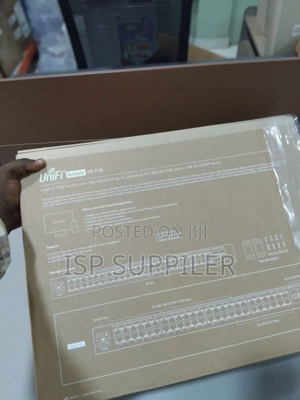 Ubiquiti Unifi Usw-48-Poe 48-Port Gigabit Poe Switch